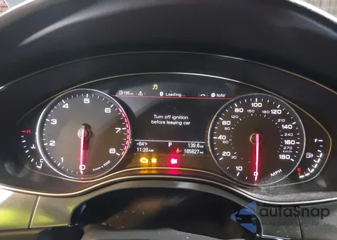 2013 Audi A6 2.0T Premium из США, поврежденный, VIN WAUGFAFCXDN090400